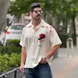 پیراهن مدل Rose برند تومارو Tomorrow رنگ کرم 311