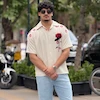 پیراهن مدل Rose برند تومارو Tomorrow رنگ کرم 311