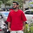 تیشرت بیسیک قرمز 246