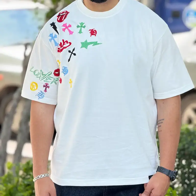 تیشرت کروم هارتز Chrome Hearts - SX سفید 275