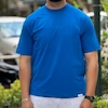 تیشرت بیسیک آبی شالی MOLI-S کد 293