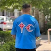 تیشرت ثاگ کلاب THUG CLUB آبی 316