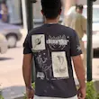 تیشرت بلک اسکواد BLACK SQUAD - DISORDER ذغالی کد 318