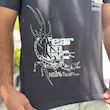 تیشرت بلک اسکواد BLACK SQUAD - DISORDER ذغالی کد 318