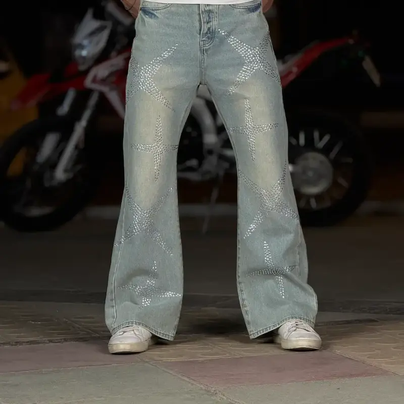 شلوار بوت کات پرپل PURPLE مستر 332