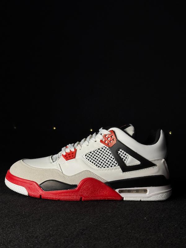 کفش Nike Jordan 4 سفید قرمز 029