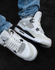 کفش Jordan 4 military black کد M015