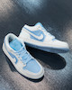 کفش jordan 1 low reverse ice blue کد M046