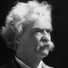 تابلو عکس مارک تواین Mark Twain‎ مدل N-25390