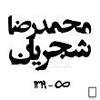 تابلو عکس زنده یاد استاد محمدرضا شجریان مدل N-11106