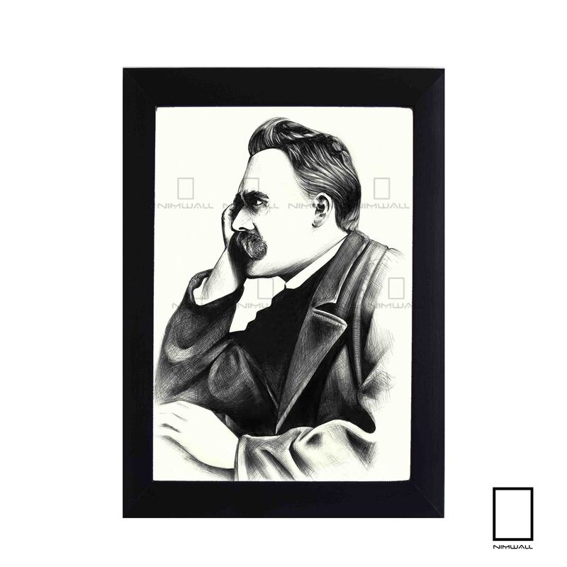 تابلو نقاشی فردریش نیچه Friedrich Nietzsche مدل N-25396