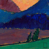 تابلو نقاشی Sommerabend in Murnau اثر Alexej von Jawlensky 1908 مدل N-99918