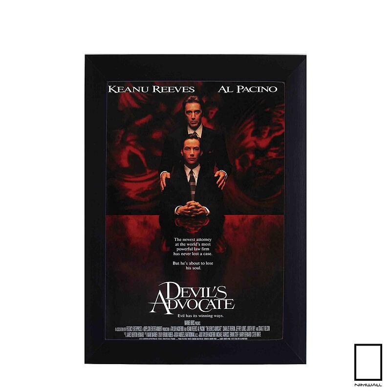 تابلو فیلم وکیل مدافع شیطان The Devil's Advocate مدل N-221286
