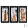 مجمو عه تابلو نقاشی سه برج سایز بزرگ مدل N-11108