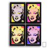 مجموعه تابلو پاپ ارت مرلین مونرو Marilyn Monroe مدل N-11116