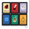 6 عدد تابلو هری پاتر harry potter مدل N-11020