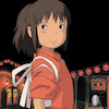 تابلو انیمه شهر ارواح Spirited Away  مدل N-221293