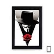 تابلو نقاشی فیلم V for vendetta مدل N-221307