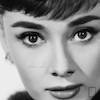 پوستر آدری هپبورن Audrey Hepburn مدل N-25467
