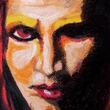 تابلو عکس مرلین منسون Marilyn Manson مدل N-55383