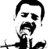 تابلو امضا فردی مرکوری Freddie Mercury  مدل N-45132