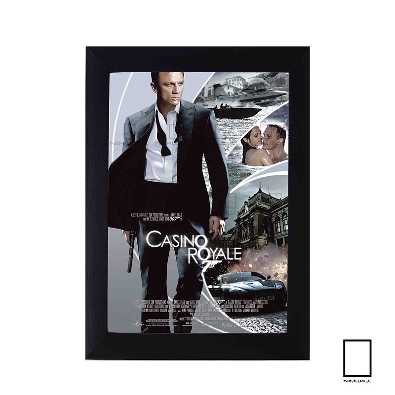 تابلو فیلم جیمزباند james bond ( دنیل کریگ Daniel Craig ) مدل N-221109