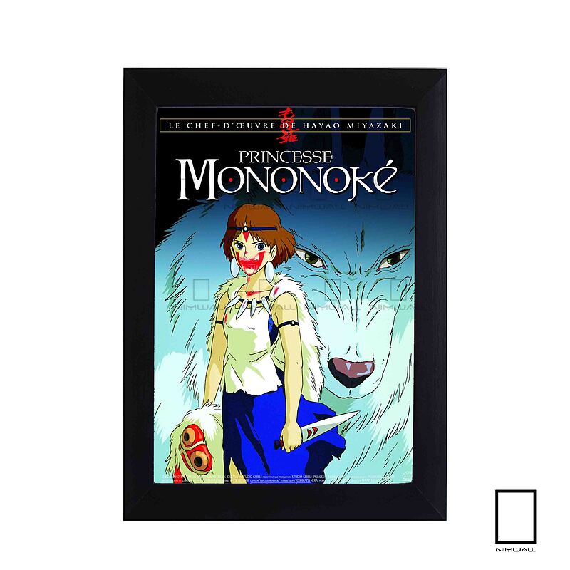 تابلو سریال شاهزاده مونونوکو Princess Mononoke مدل N-54376