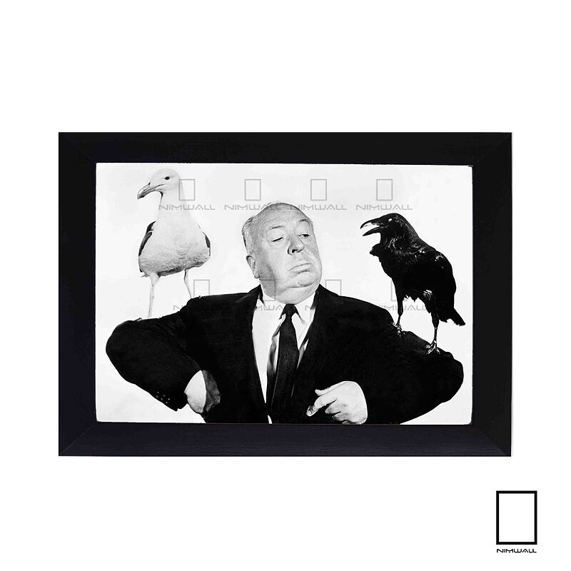 تابلو عکس الفرد هیچکاک Alfred Hitchcock مدل N-25515