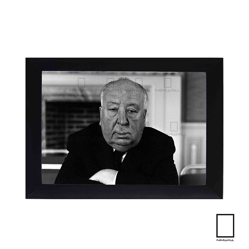 تابلو عکس الفرد هیچکاک Alfred Hitchcock مدل N-25518
