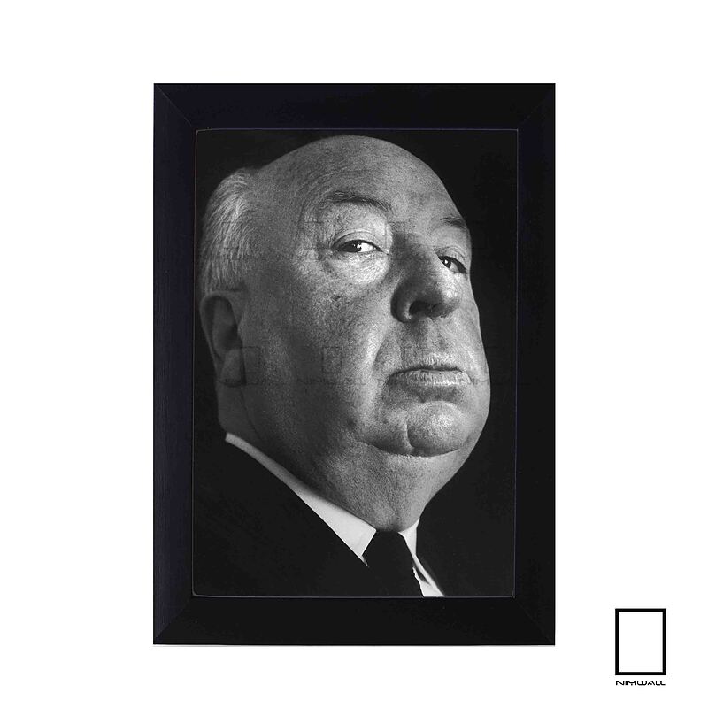تابلو عکس الفرد هیچکاک Alfred Hitchcock مدل N-25521