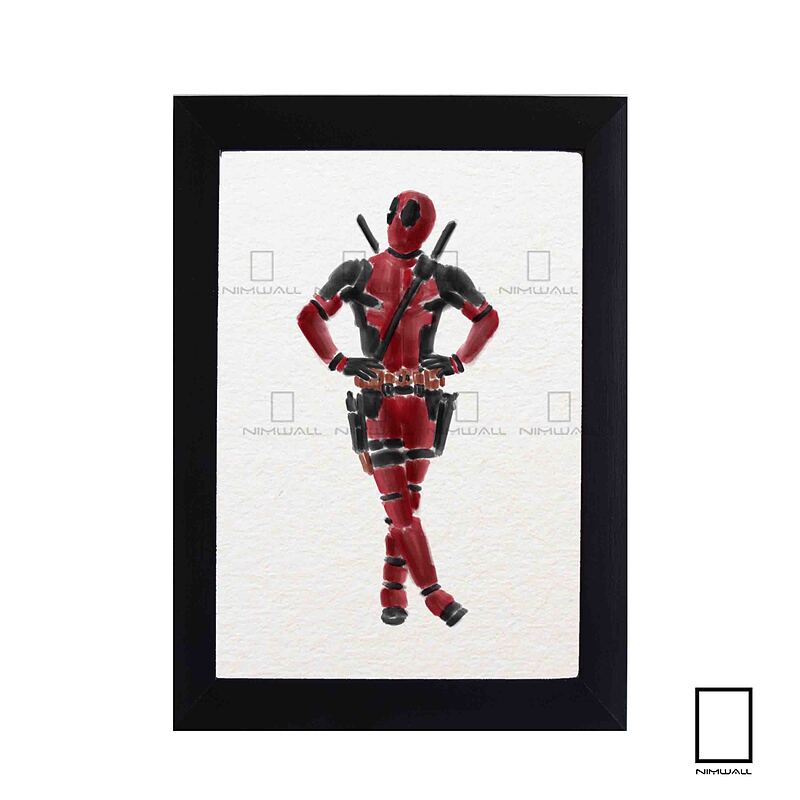 تابلو فیلم ددپول Deadpool مدل N-221364