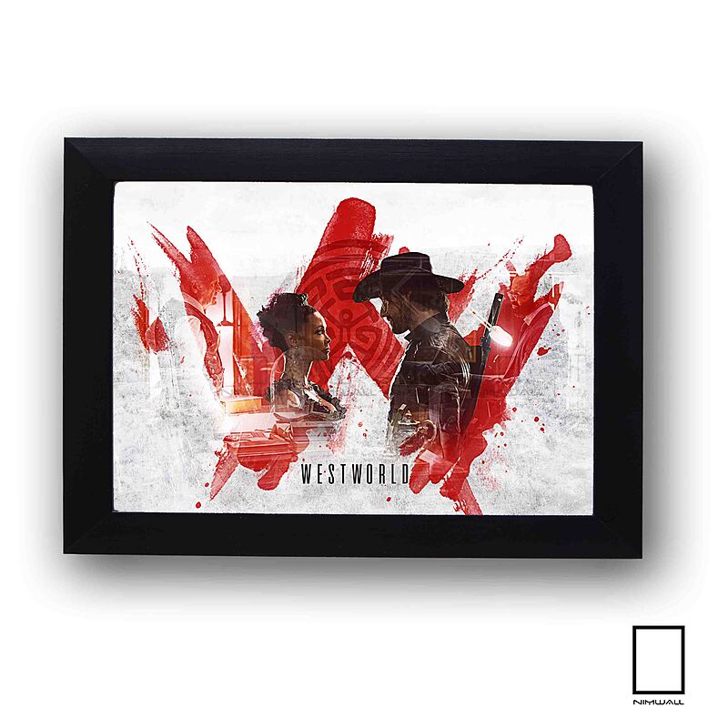 تابلو عکس سریال westworld مدل N-54029
