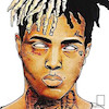 تابلو نقاشی ایکس‌ایکس‌ایکس تنتاسیون XXXTentacion مدل N-55405