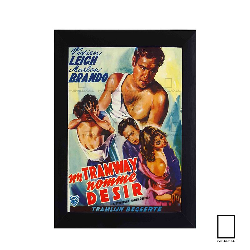 تابلو فیلم ‍اتوبوسی به نام هوس A Streetcar Named Desire مدل N-221516