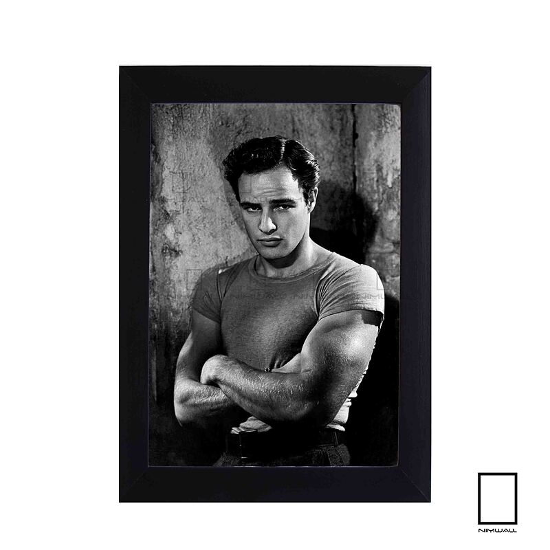 تابلو عکس مارلون براندو Marlon Brando برای فیلم اتوبوسی به نام هوس مدل N-221521
