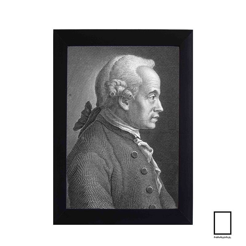 تابلو عکس ایمانوئل کانت Immanuel Kant مدل N-25595