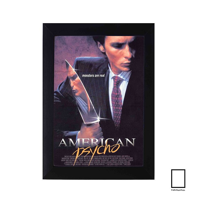 تابلو فیلم روانی امریکایی American Psycho مدل N-221546