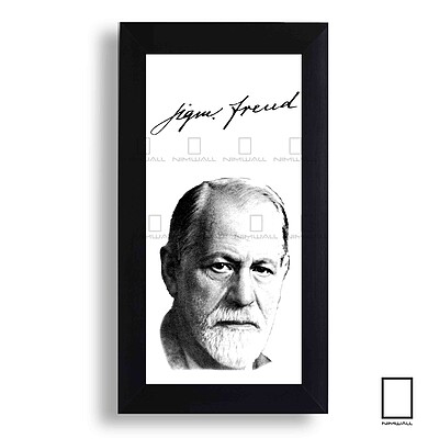 تابلو امضا زیگموند فروید Sigmund Freud  مدل N-45138