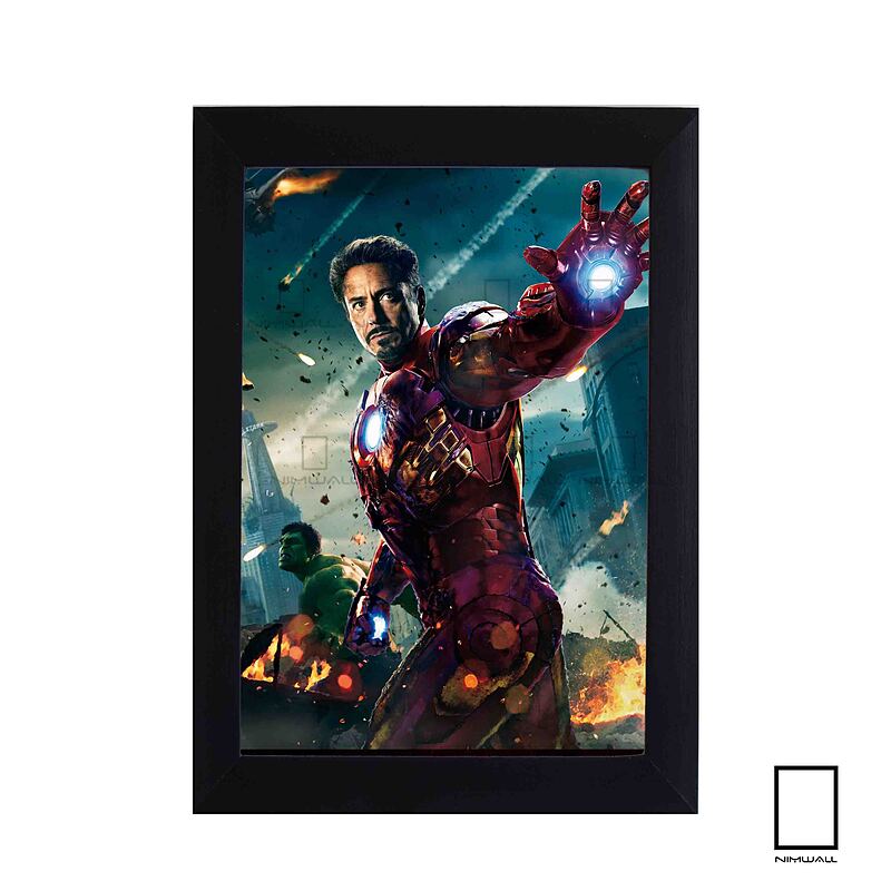 تابلو فیلم  انتقام جویان Avenger مدل N-86117 مرد اهنی