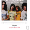 تابلو اهنگ تو (hotel california اثر Eagle  ) مدل N-8114