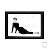 تابلو عکس آدری هپبورن Audrey Hepburn مدل N-25651