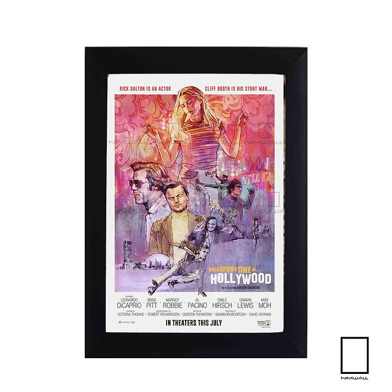 پوستر فیلم روزی روزگاری در هالیوود once upon a time in hollywood  مدل N-221630