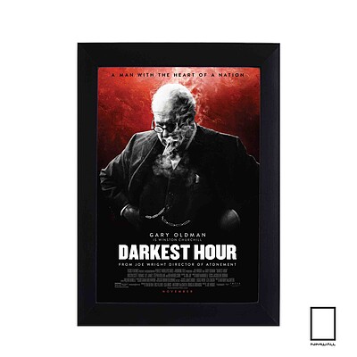 تابلو فیلم تاریک ترین لحظات Darkest Hour مدل N-221636