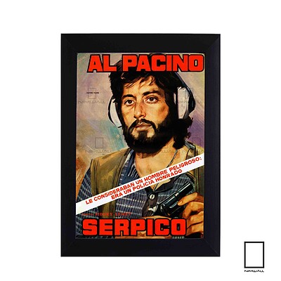 تابلو فیلم سرپیکو serpico با بازی ال پاچینو al pacino مدل N-221660