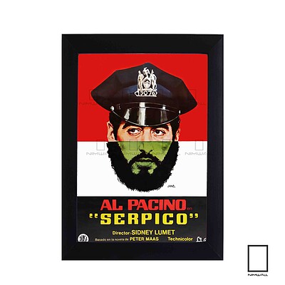 تابلو فیلم سرپیکو serpico با بازی ال پاچینو al pacino مدل N-221661