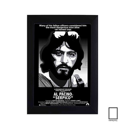 تابلو فیلم سرپیکو serpico با بازی ال پاچینو al pacino مدل N-221662