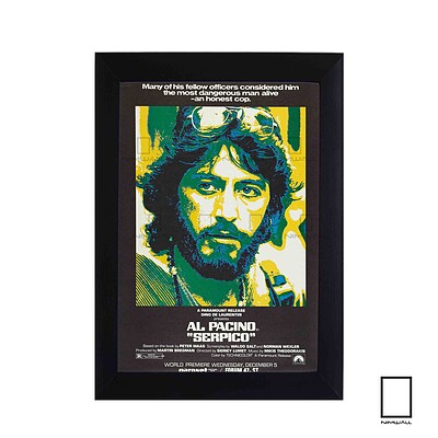 تابلو فیلم سرپیکو serpico با بازی ال پاچینو al pacino مدل N-221664