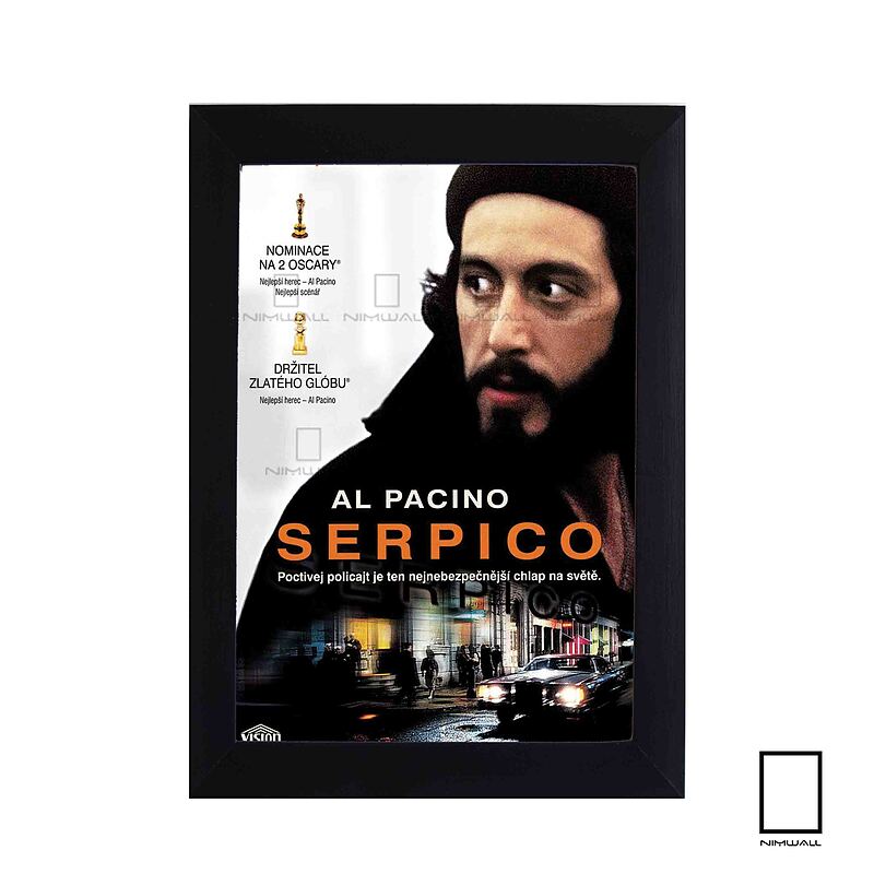 تابلو فیلم سرپیکو serpico با بازی ال پاچینو al pacino مدل N-221665