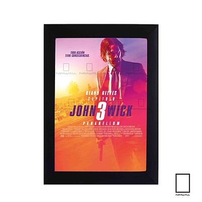 تابلو جان ویک john wick با بازی کیانو ریوز Keanu Reeves مدل N-221677