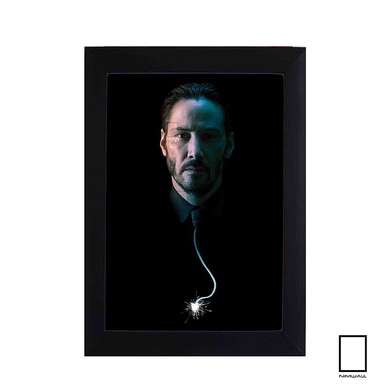 تابلو جان ویک john wick با بازی کیانو ریوز Keanu Reeves مدل N-221683